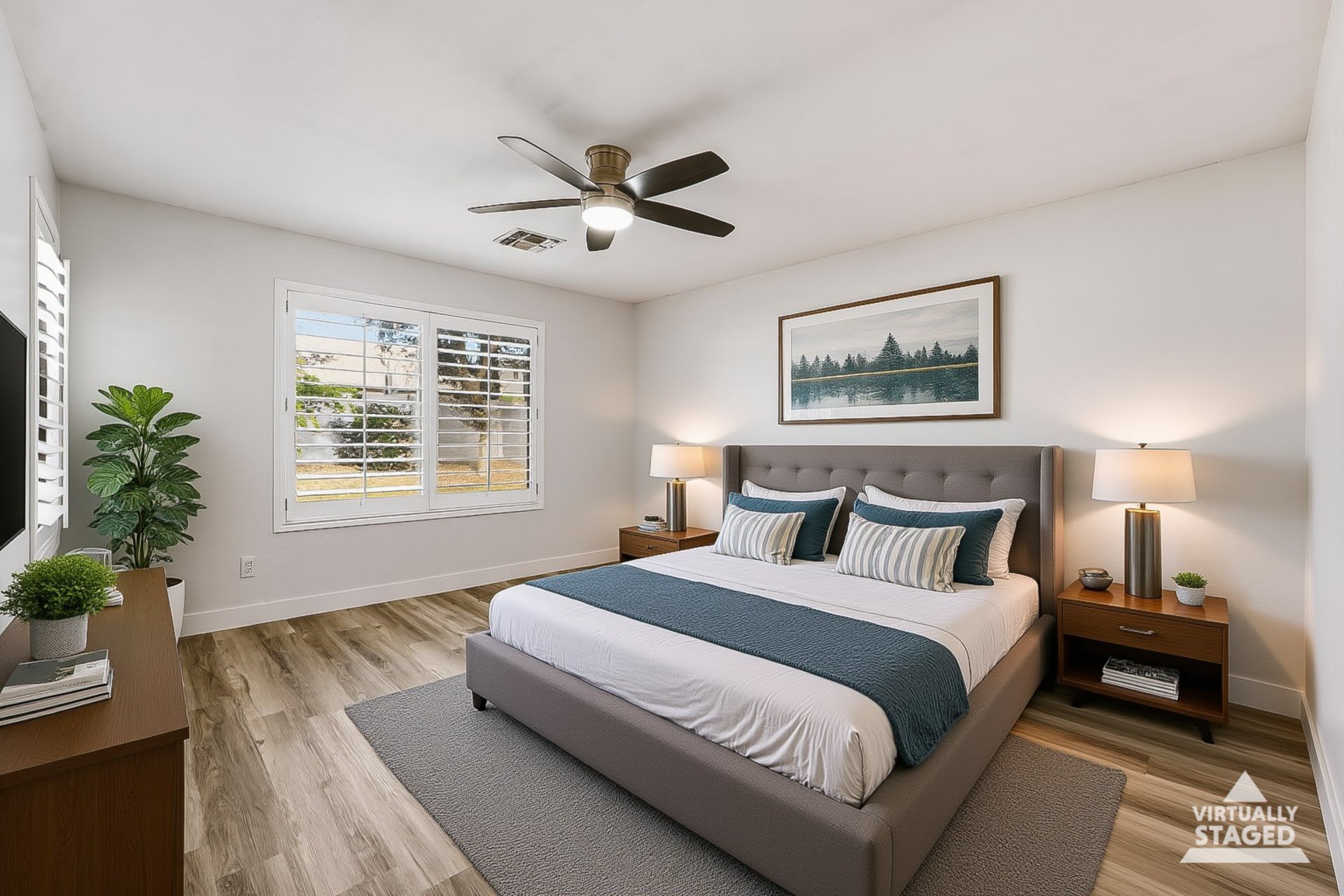 After virtual staging